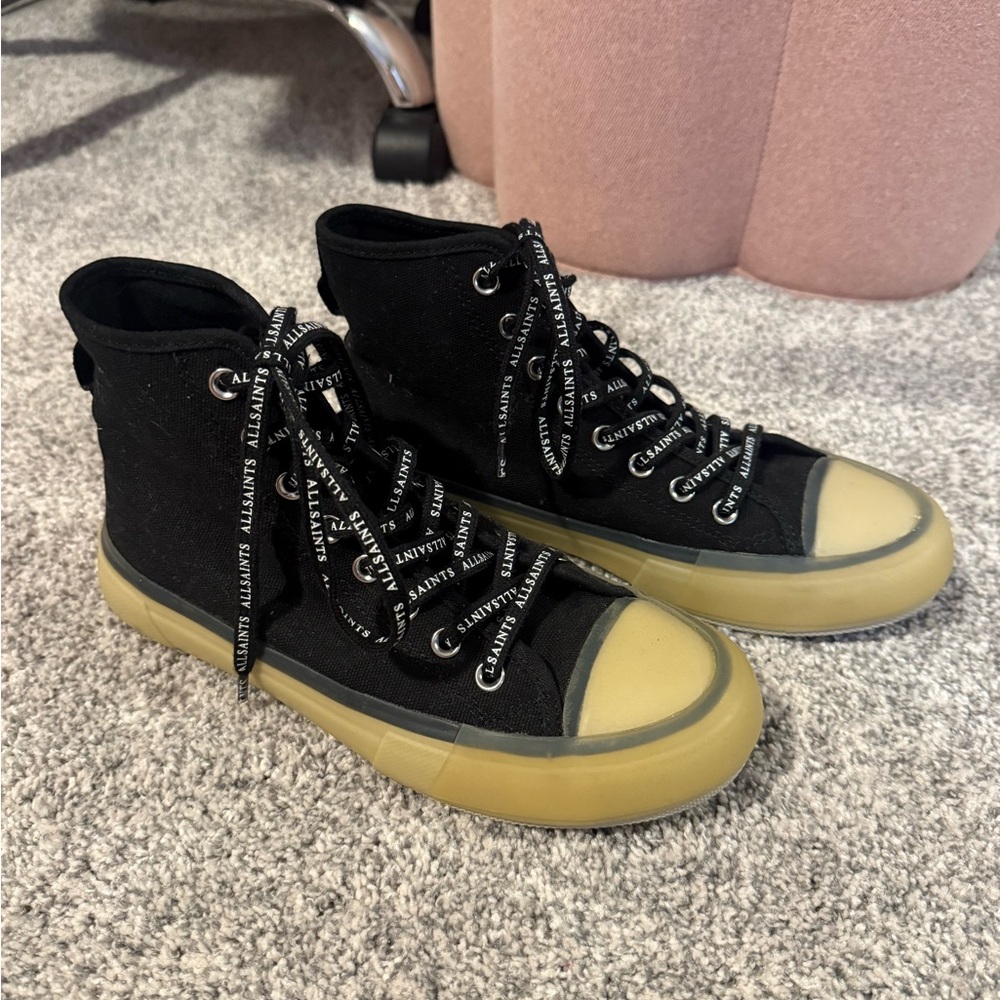 Allsaints Unisex High Top Sneakers